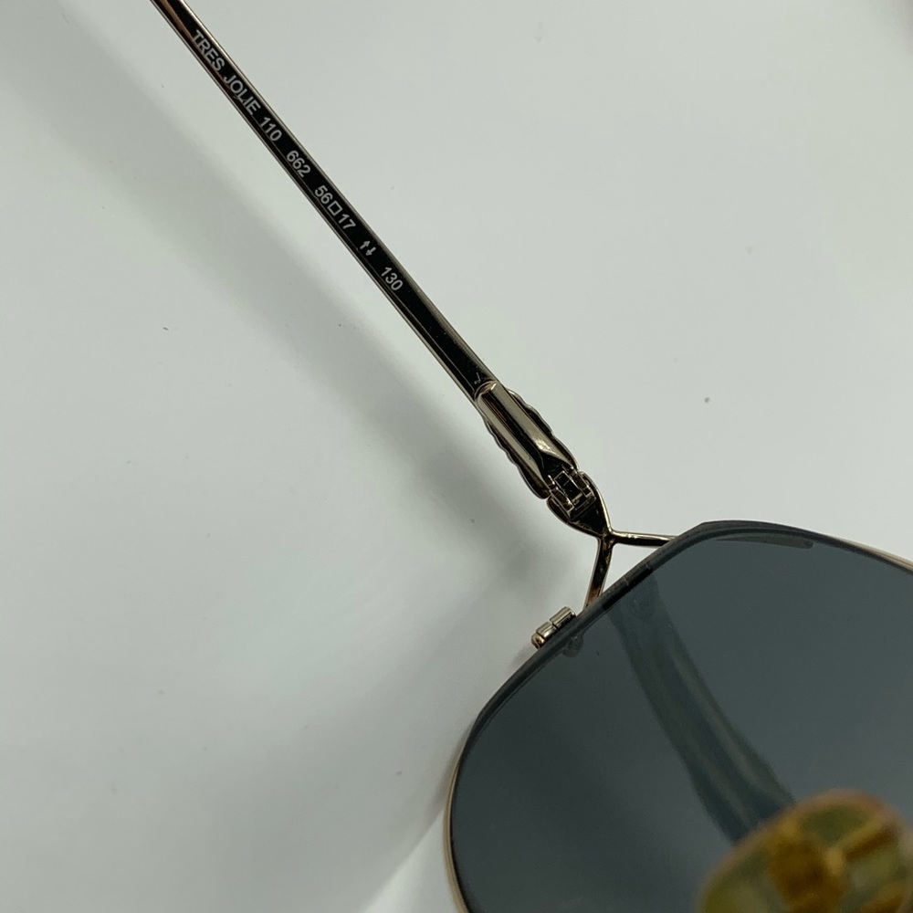 Tres Jolie 110 662 Pink Oval Sunglasses Frames - Picture 7 of 7